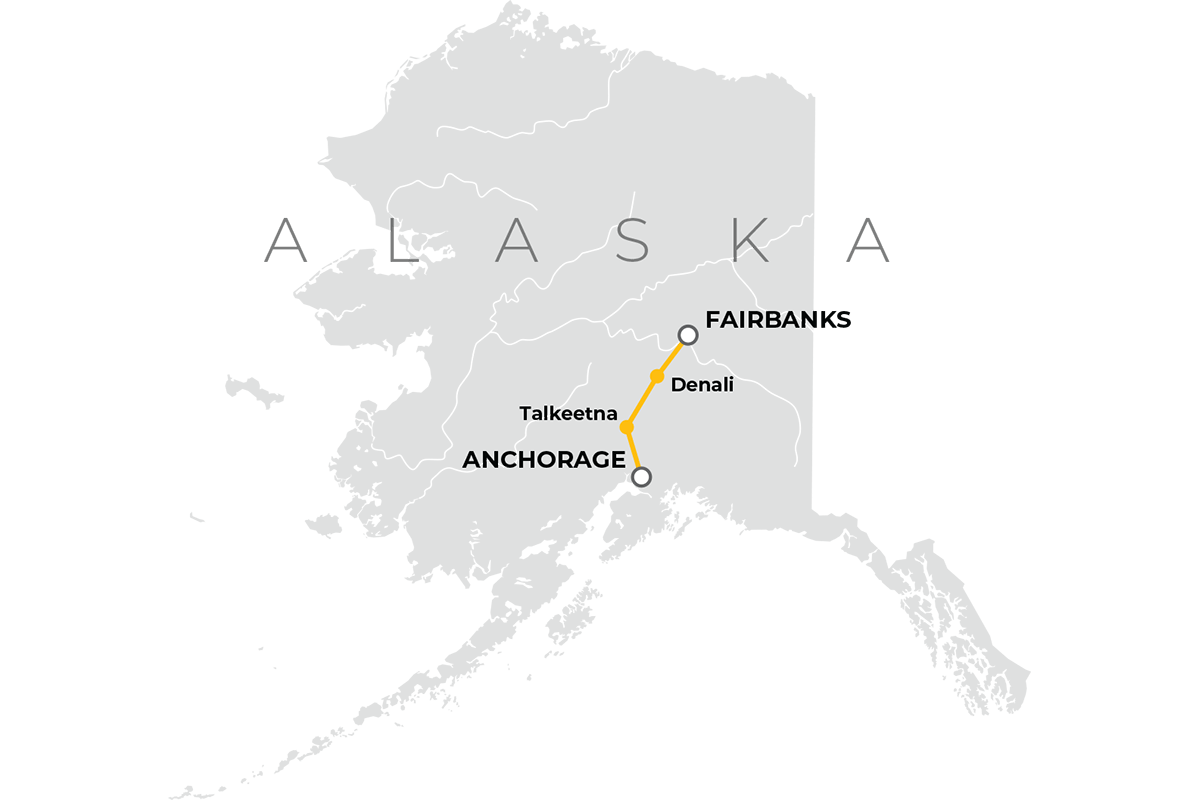 Alaska Rail Road: Denali Star Train